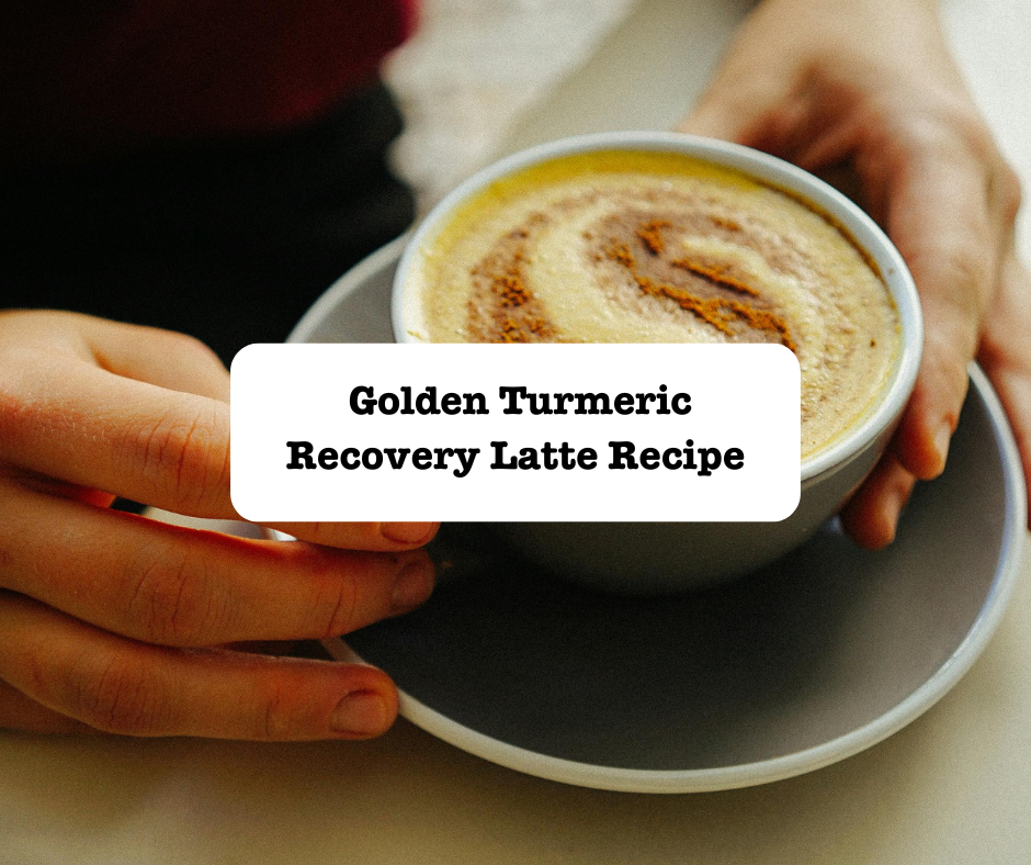 Golden Turmeric Recovery Latte for Natural Balance