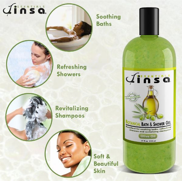 Olive Oil Botanical Bath & Shower Gel (NEW 13oz size)