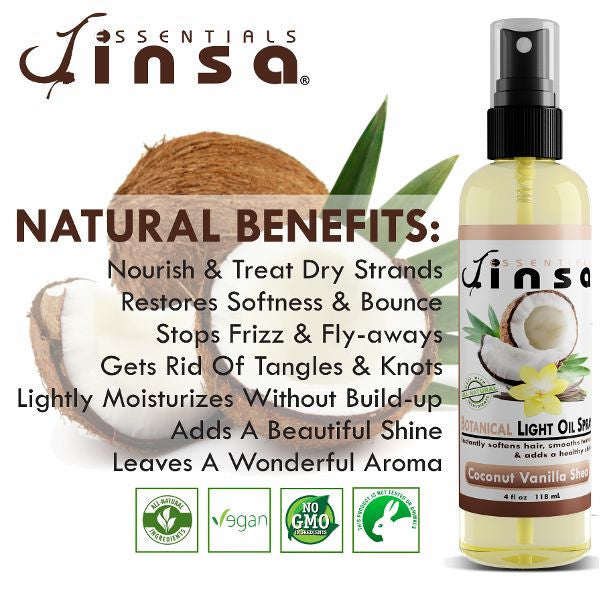 Coconut Vanilla Shea Botanical Light Oil Spray(NEW 6oz)