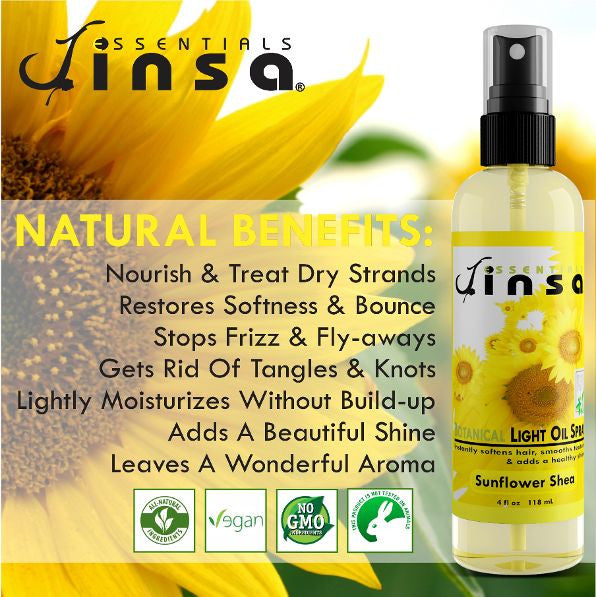 Sunflower Shea Botanical Light Oil Spray(NEW 6oz)