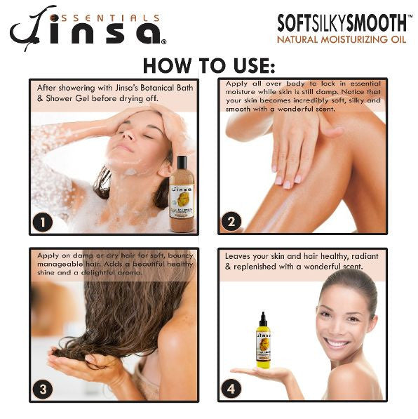 Natural Amber Soft Silky Smooth Moisturizing Oil (NEW 6oz.)