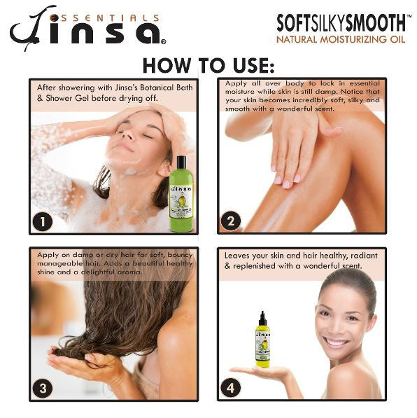 Olive Oil Soft Silky Smooth Moisturizing Oil (New 6oz.)