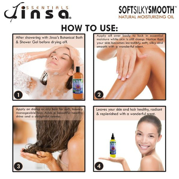 Wild Blue Lotus Soft Silky Smooth Moisturizing Oil (New 6oz.)