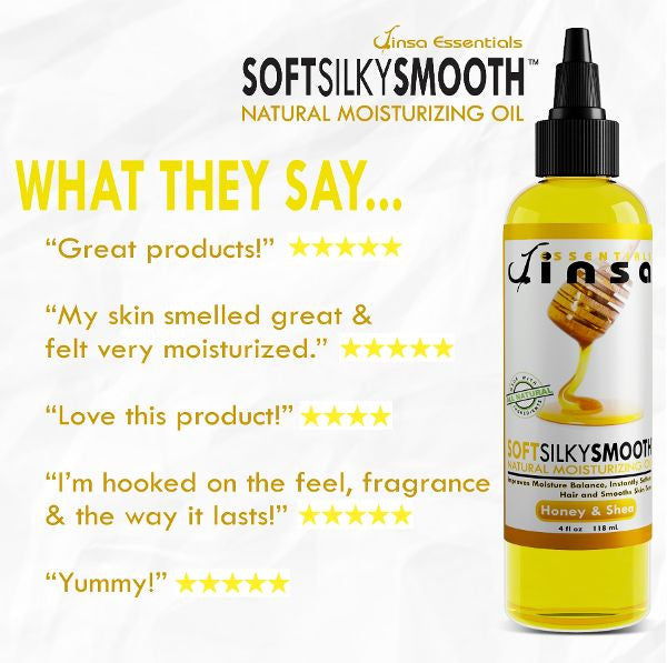 Honey & Shea Soft Silky Smooth Moisturizing Oil ( New 6oz)