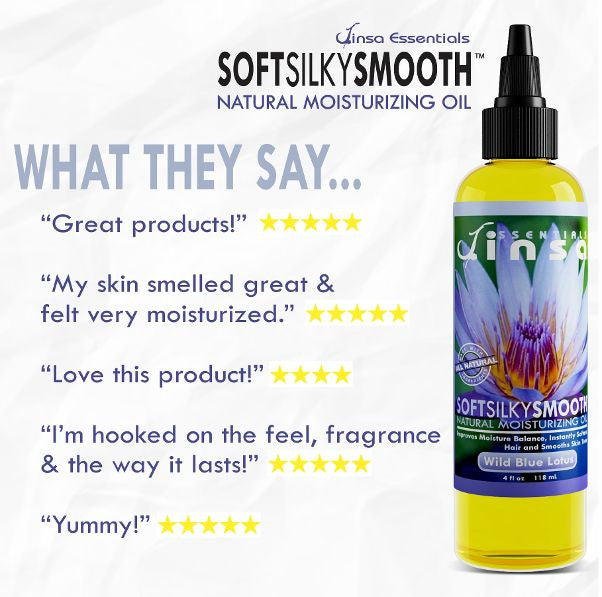 Wild Blue Lotus Soft Silky Smooth Moisturizing Oil (New 6oz.)