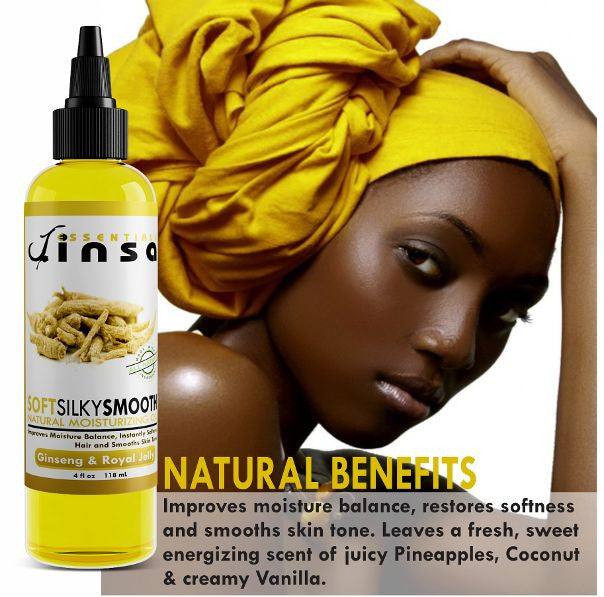 Ginseng & Royal Jelly Soft Silky Smooth Moisturizing Oil (NEW 6oz.)