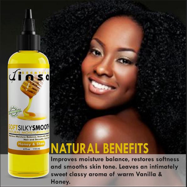 Honey & Shea Soft Silky Smooth Moisturizing Oil ( New 6oz)