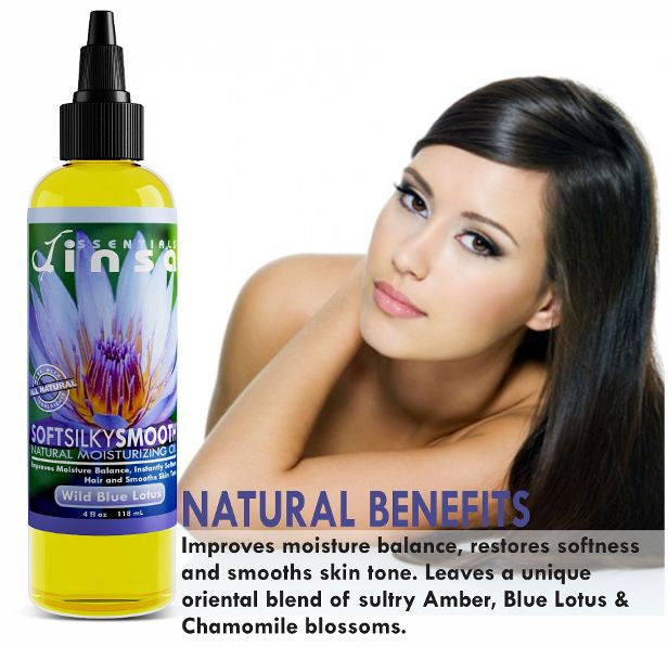 Wild Blue Lotus Soft Silky Smooth Moisturizing Oil (New 6oz.)