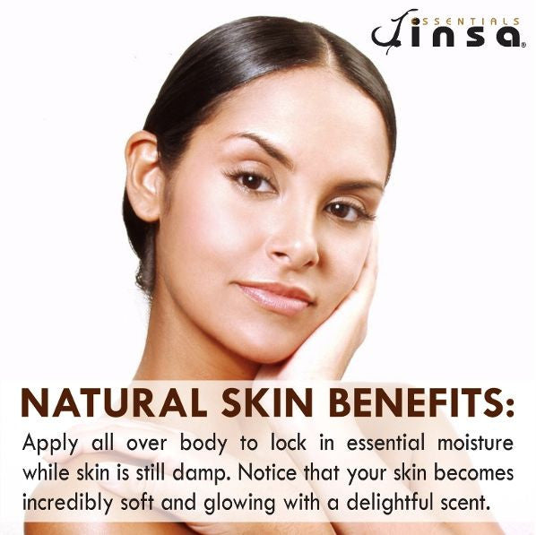 Natural Amber Botanical Waterless Lotion (with Monoi & Argan Oils)