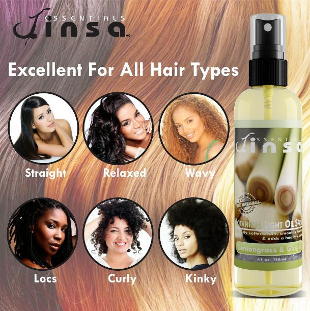 Lemongrass & Ginger Botanical Light Oil Spray (NEW 6oz)
