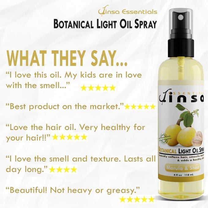 Marula & Shea Botanical Botanical Light Oil Spray (NEW 6oz)
