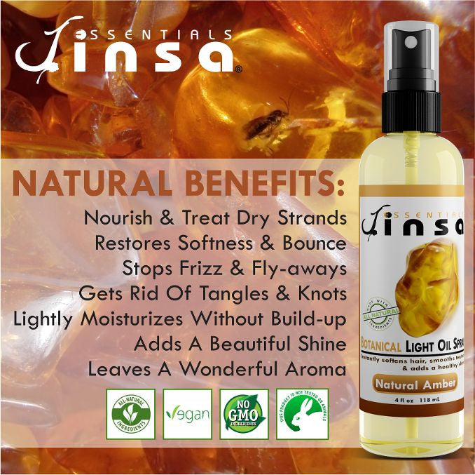 Natural Amber Botanical Light Oil Spray (NEW 6oz)