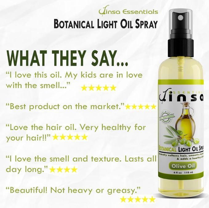 Olive Oil Botanical Light Oil Spray (NEW 6oz)
