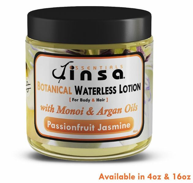 Passionfruit Jasmine Botanical Waterless Lotion (with Monoi & Argan Oils)