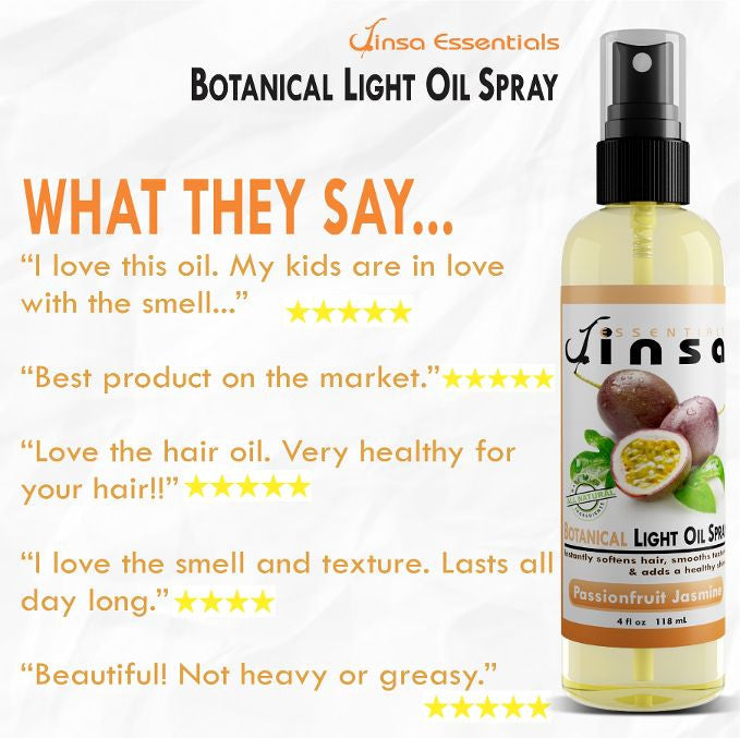 Passionfruit Jasmine Botanical Light Oil Spray (NEW 6oz)