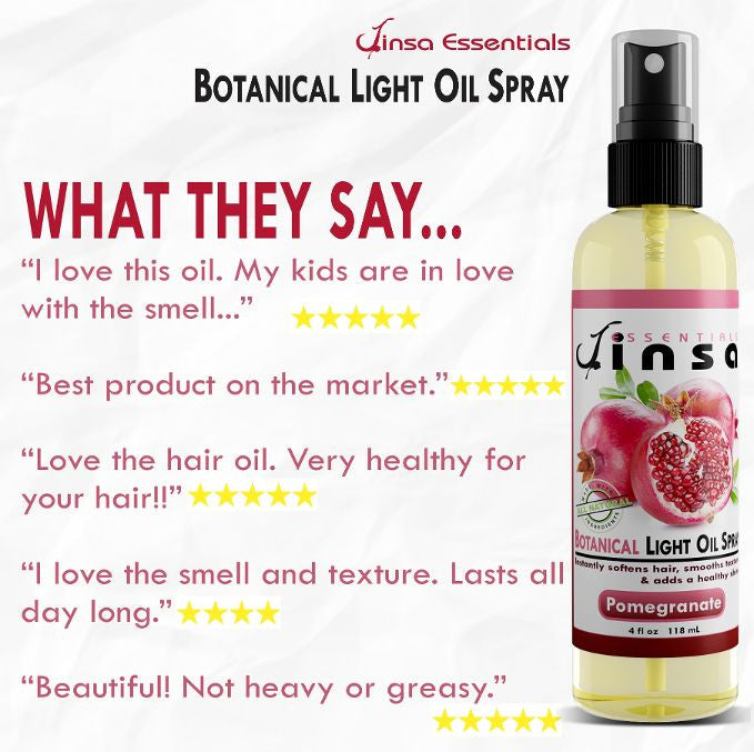 Pomegranate Seed Botanical Light Oil Spray (NEW 6oz)