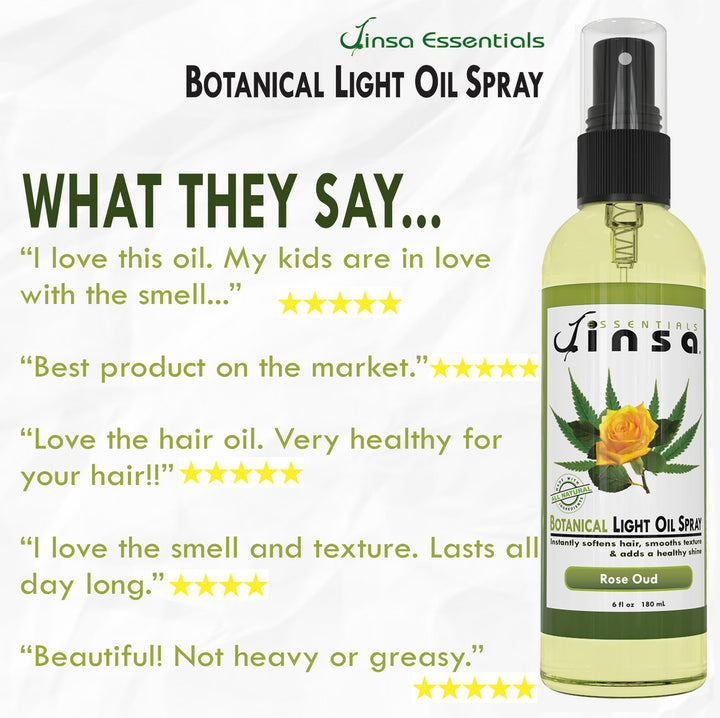 Rose Oud Botanical Light Oil Spray (NEW 6oz)