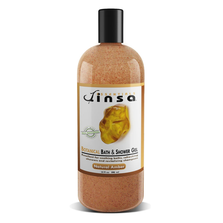 Natural Amber Botanical Bath & Shower Gel (NEW 13oz size)